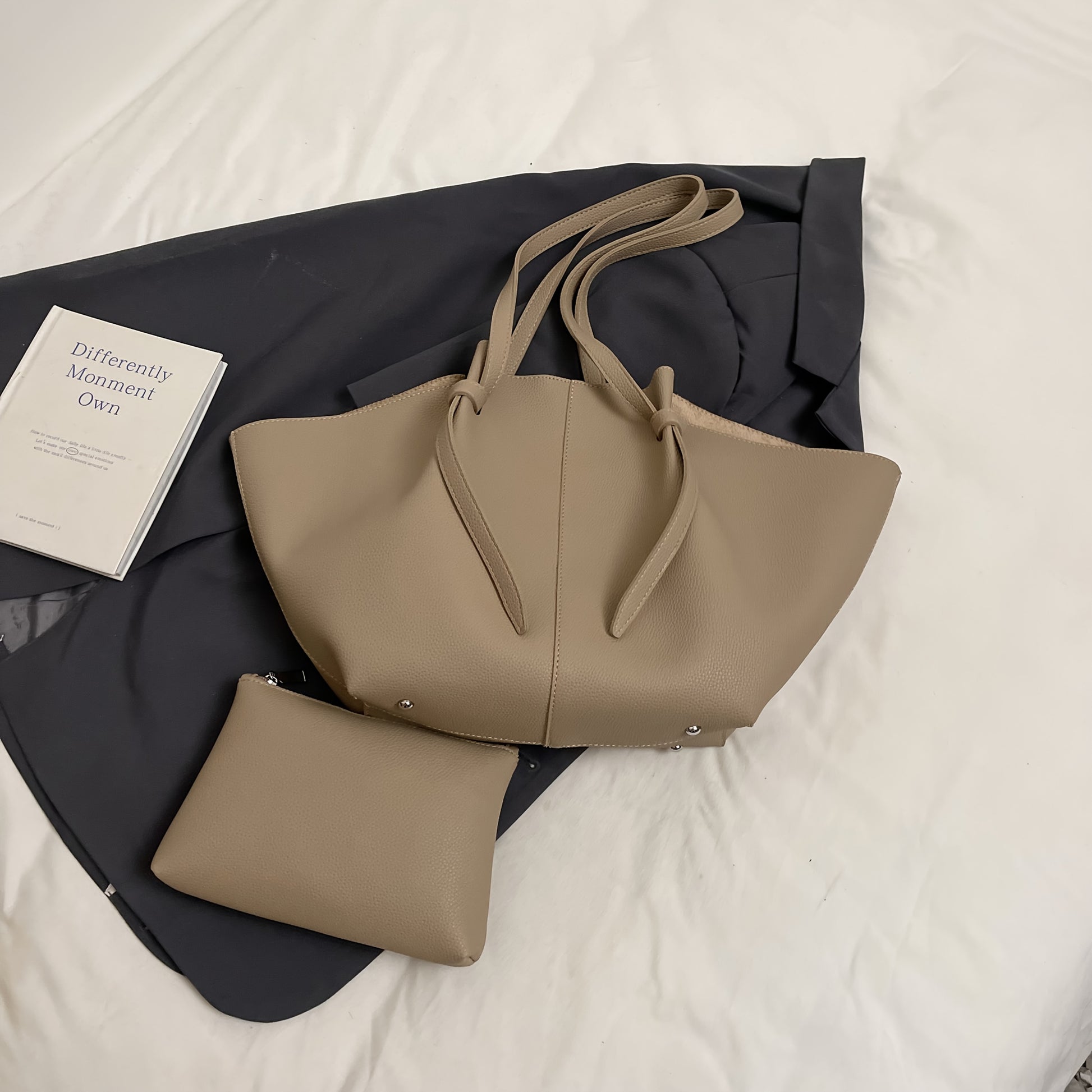 Ensemble de sacs pour femmes Casual Commute Sac à bandoulière simple Polyvalent Grande