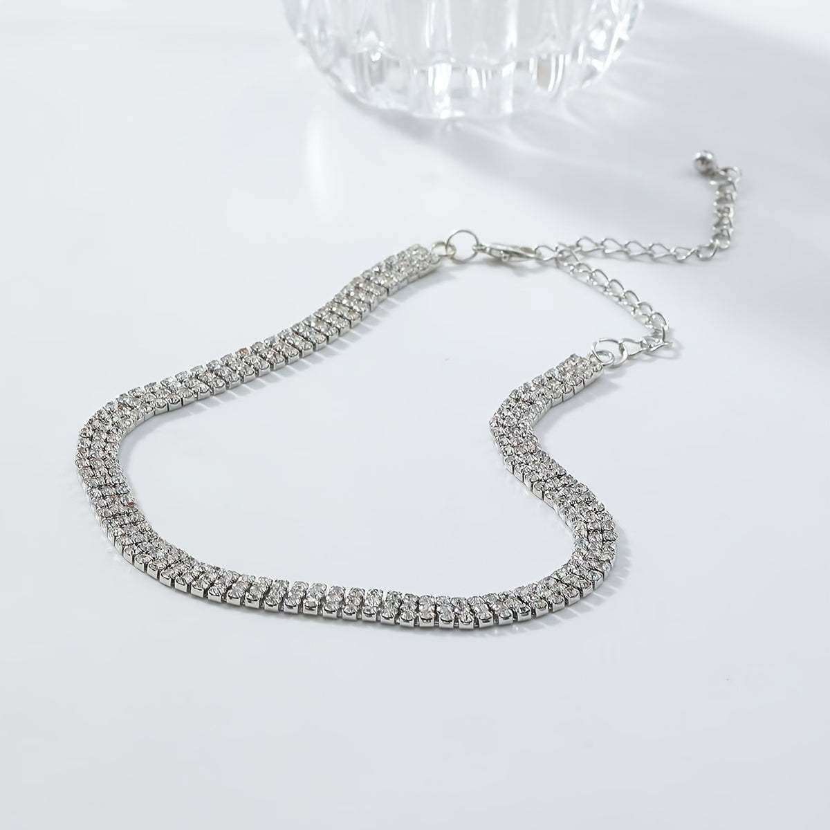 Ensemble De Ceinture Élégante En Strass Pour Femmes