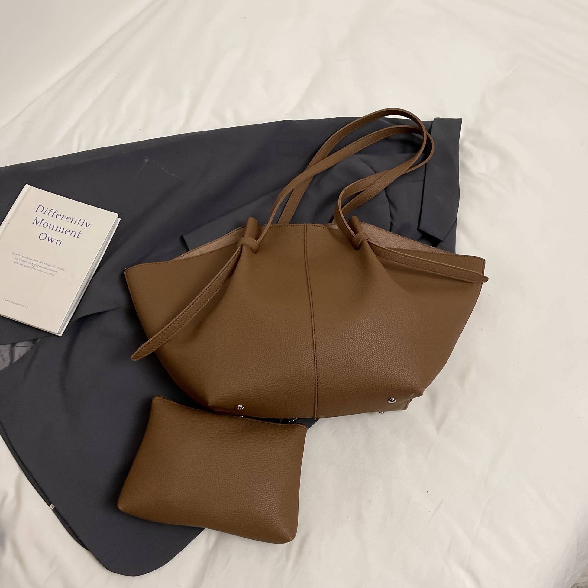 Ensemble de sacs pour femmes Casual Commute Sac à bandoulière simple Polyvalent Grande