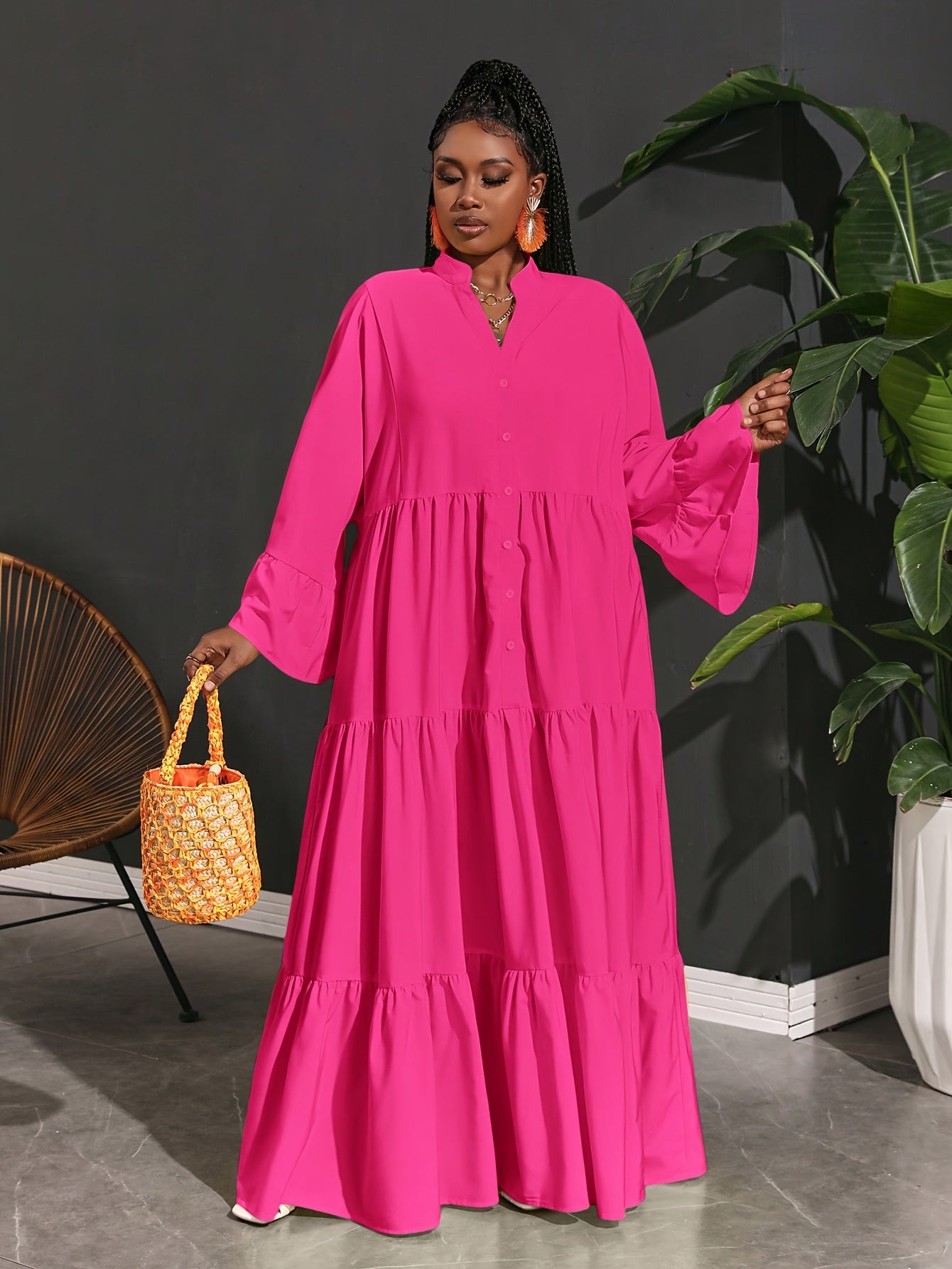 Robe de manteau élégante