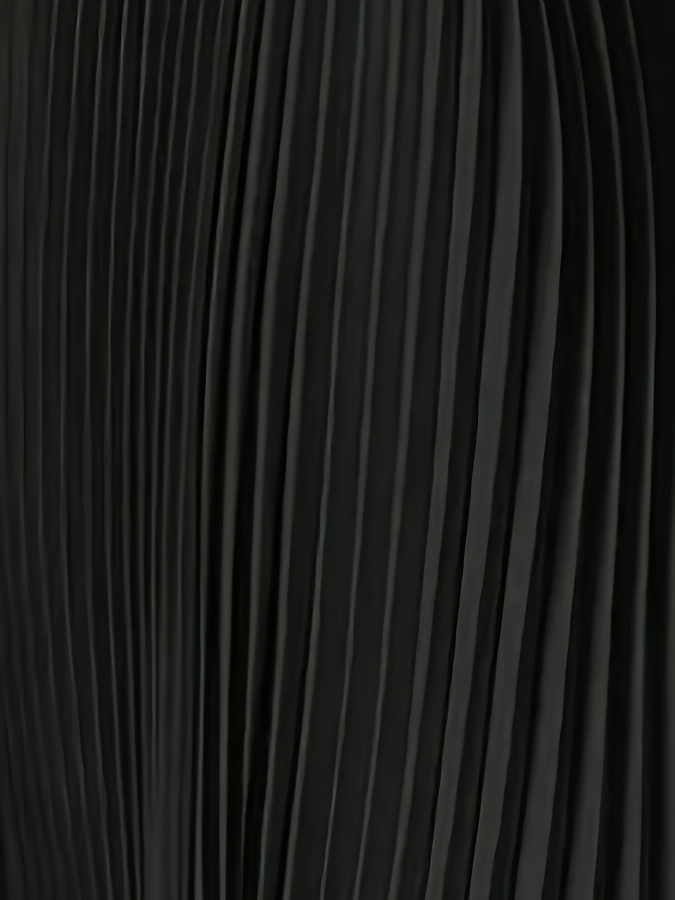 Élégante robe plissée de couleur unie