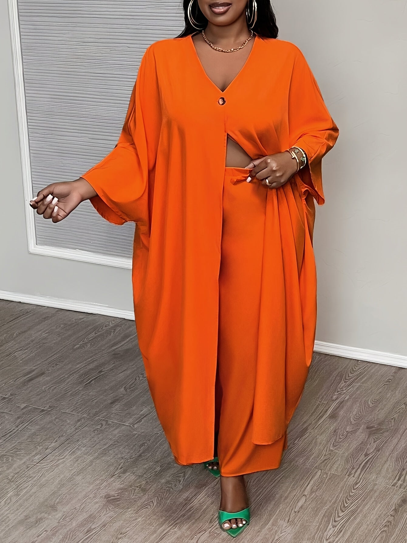 Costume décontracté grande taille pour femmes