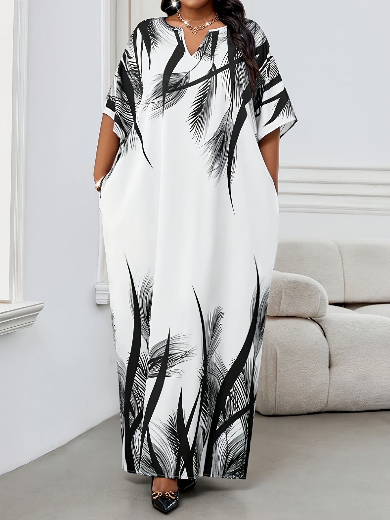 Robe grande taille