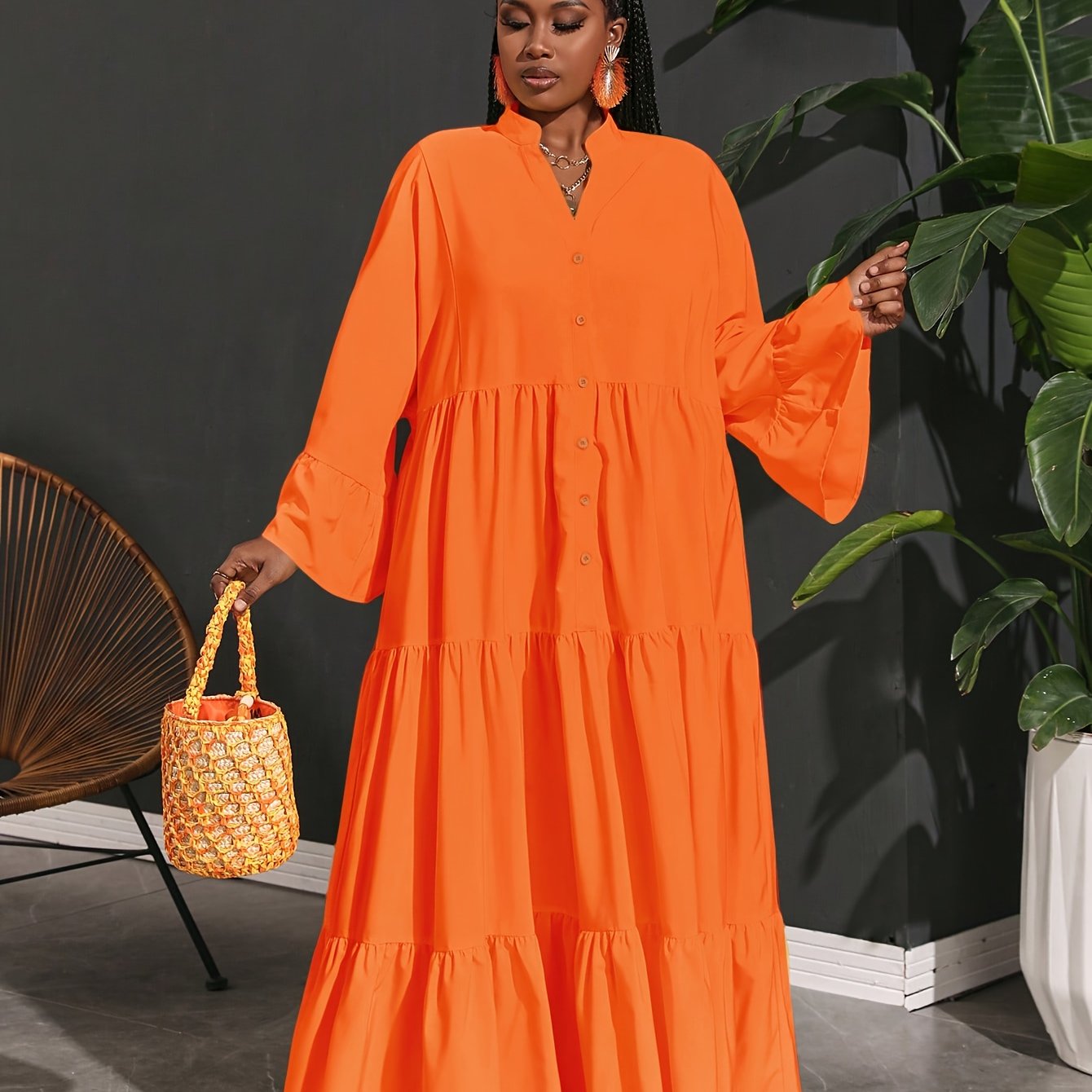 Robe de manteau élégante