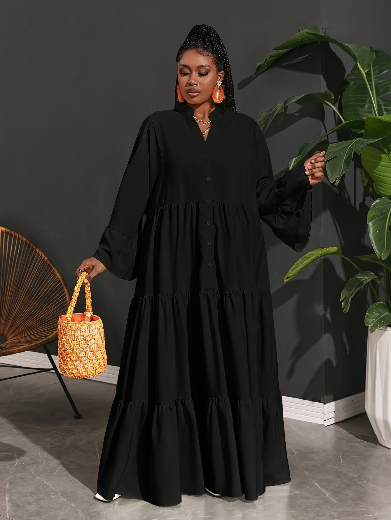 Robe de manteau élégante
