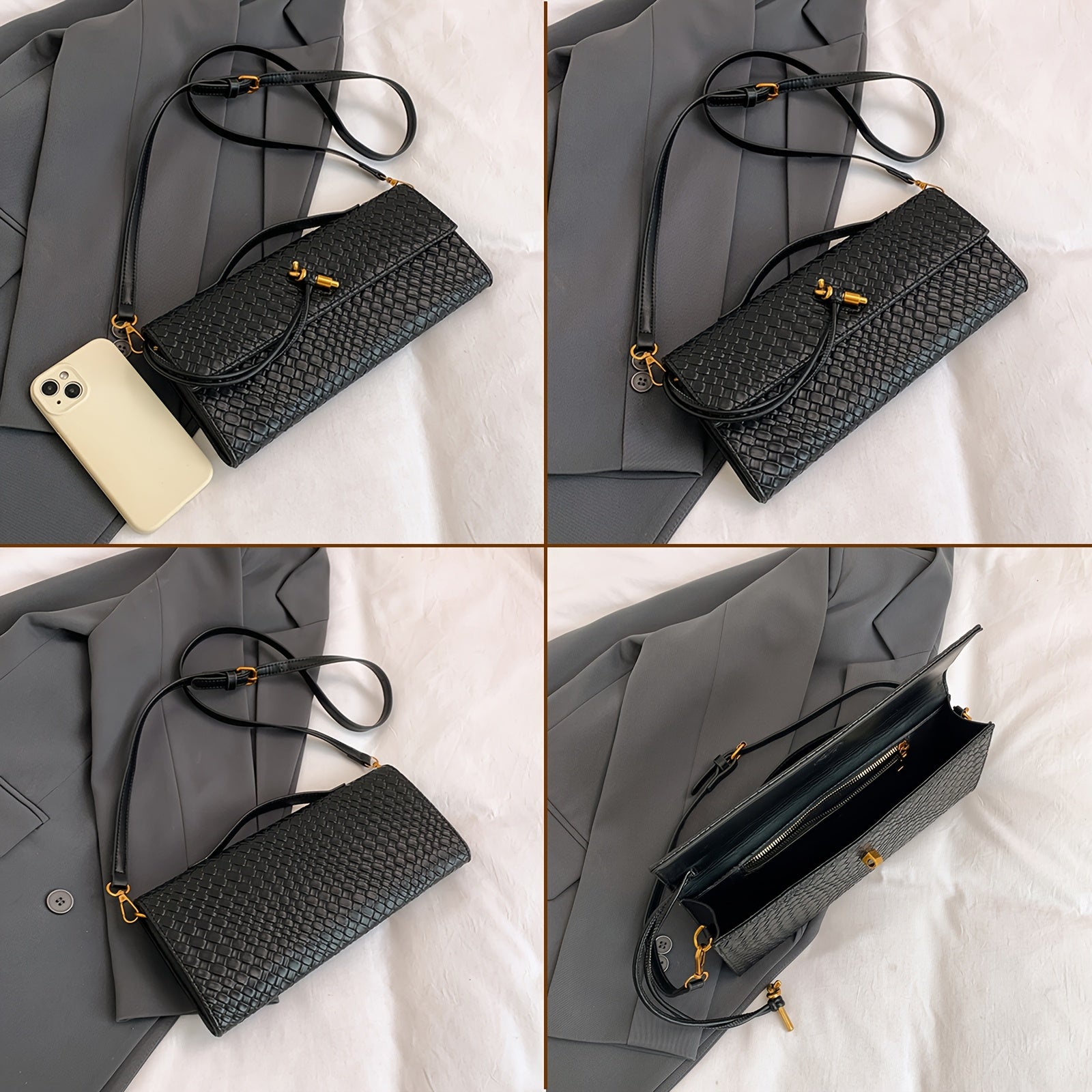 Sac à bandoulière élégant en cuir synthétique pour femmes Perfect Lily