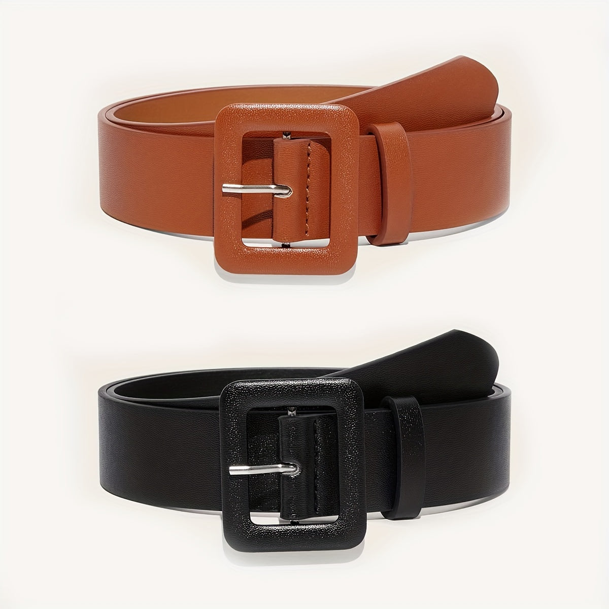 Ensemble de ceinture grande taille noir