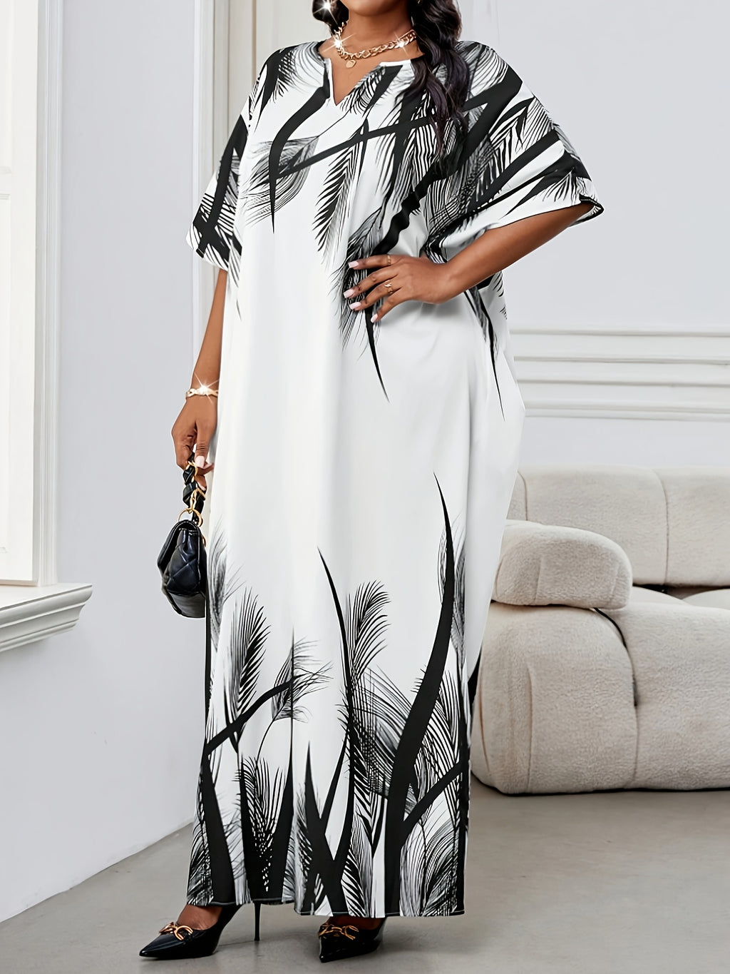 Robe grande taille