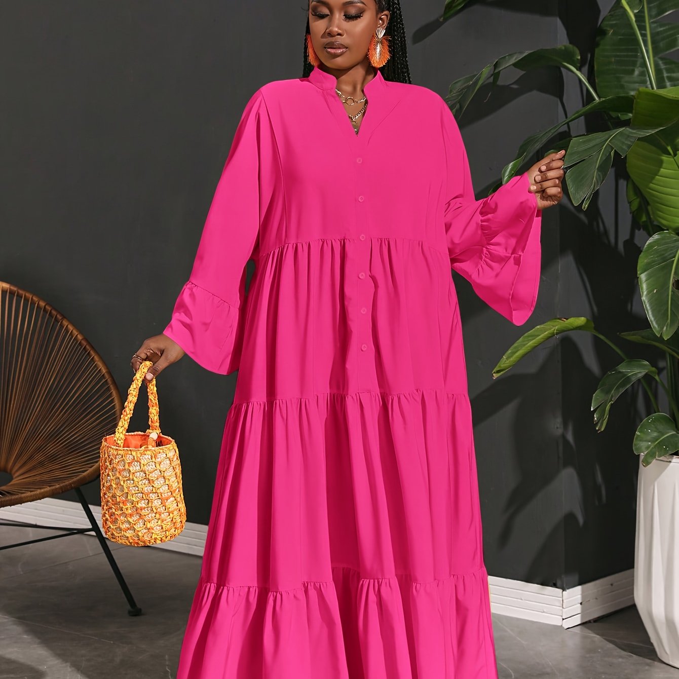 Robe de manteau élégante