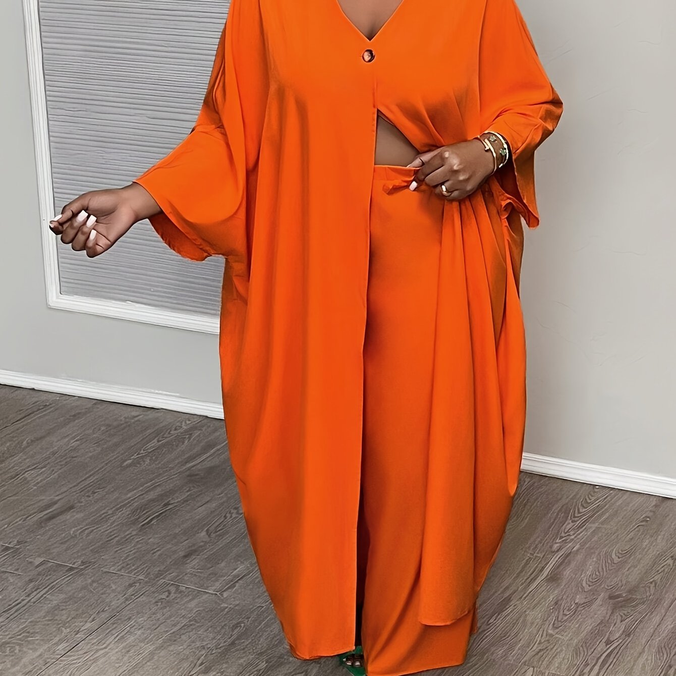 Costume décontracté grande taille pour femmes