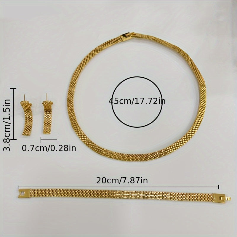 Ensemble de 3 bijoux pour femmes