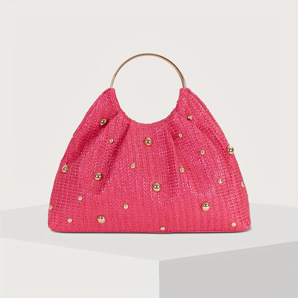 Sac à main pour femmes à la mode avec rivet
