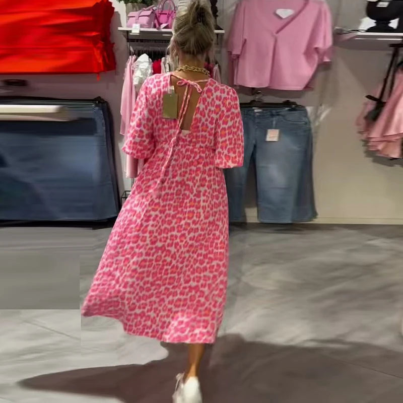 Robes Maxi d'été pour femmes, col en V, imprimé rayé, robe de plage, vacances, ligne a, robe longue de soirée, grande taille