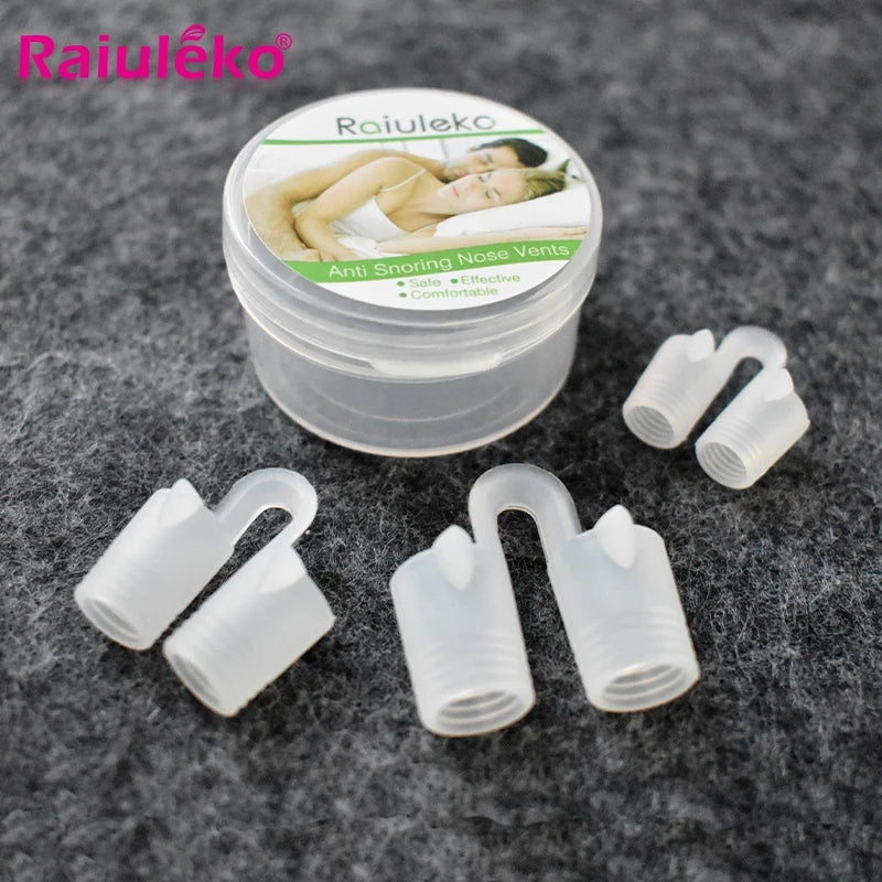 Dilatateur Nasal Anti-ronflement en Silicone souple de qualité médicale, 3 tailles différentes, Ventilation facile à respirer, aide au sommeil, pince-nez
