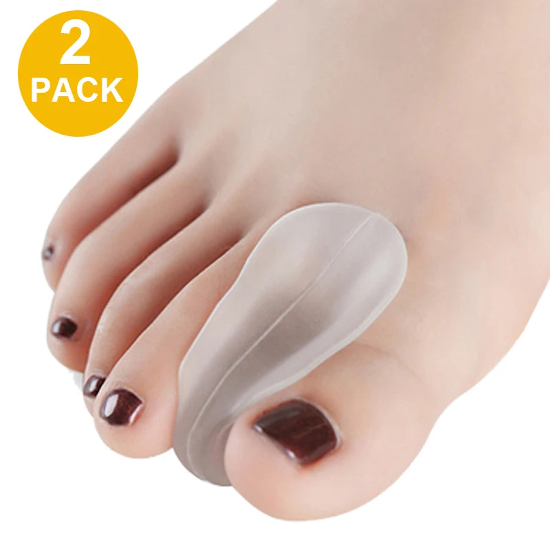 Orthèses de pouce en Silicone, 1 paire, correcteur d'os, séparateur d'orteils, Hallux Valgus, soins des pieds, 2020 S/L