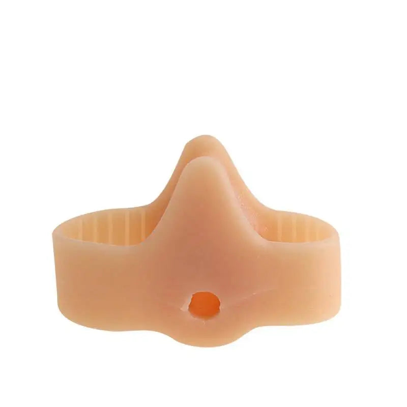 Séparateur d'orteils en Silicone à deux trous, 2 pièces = 1 paire, Gel de protection des doigts, oignon orthopédique, Hallux Valgus, lisseur, pédicure