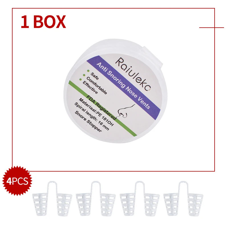 Dilatateur Nasal Anti-ronflement en Silicone souple de qualité médicale, 3 tailles différentes, Ventilation facile à respirer, aide au sommeil, pince-nez