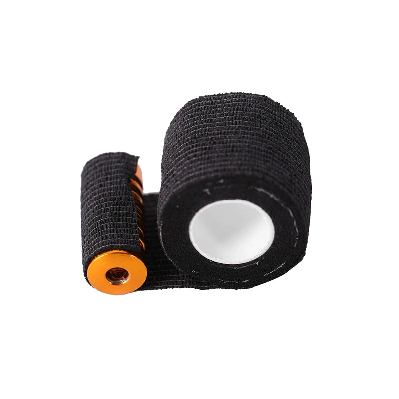 Bandage élastique auto-adhésif jetable pour poignée avec Tube de serrage des accessoires de tatouage couleur aléatoire x1
