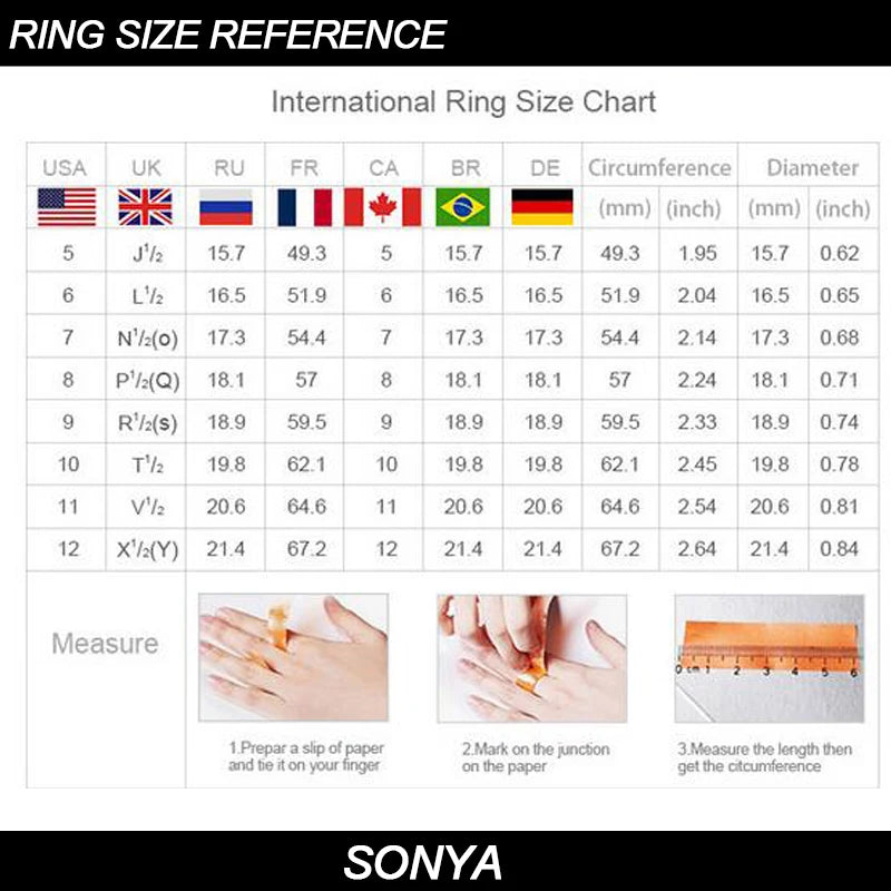Acier inoxydable 5 rangées bague en cristal pour les femmes de mariage en acier inoxydable anneaux en cristal pour les femmes hommes dame