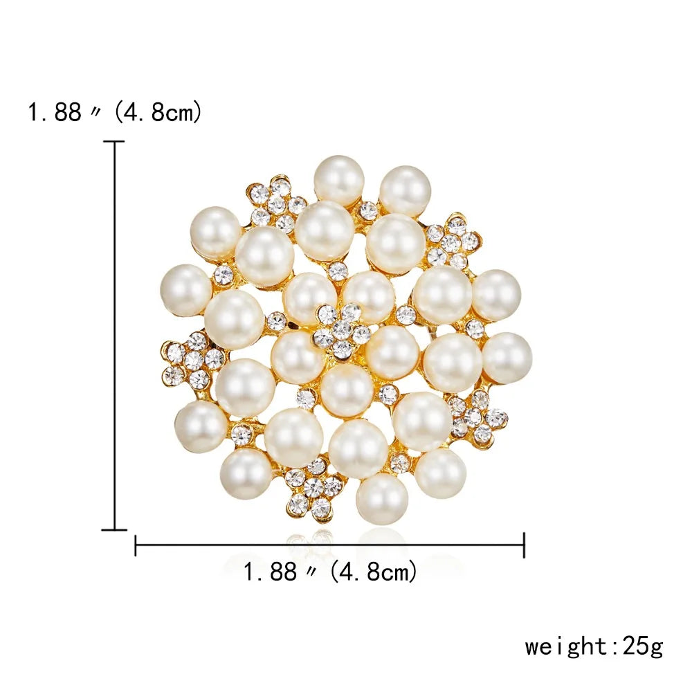 Broche à fleurs en cristal pour femmes, bleu profond, plante, Badge élégant, bijoux à la mode, broche pour fête de mariage, cadeaux de fête