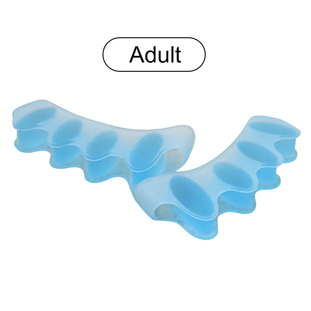 Orthèses de pouce en Silicone, 1 paire, correcteur d'os, séparateur d'orteils, Hallux Valgus, soins des pieds, 2020 S/L