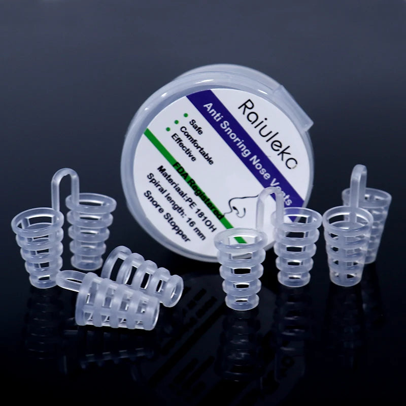 Dilatateur Nasal Anti-ronflement en Silicone souple de qualité médicale, 3 tailles différentes, Ventilation facile à respirer, aide au sommeil, pince-nez