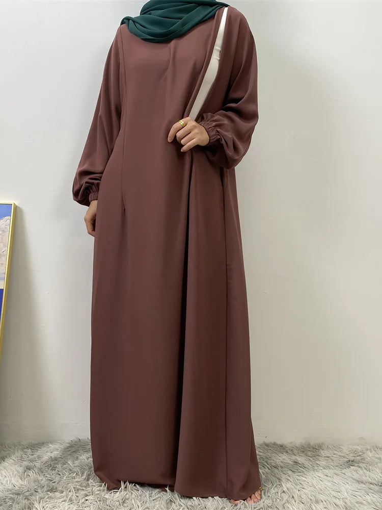 Meilleur chaud musulman 2 fermetures éclair sur le devant allaitement dubaï Abaya vacances femmes robes de jour pour Eid Uae Ramadan vêtements caftan noir