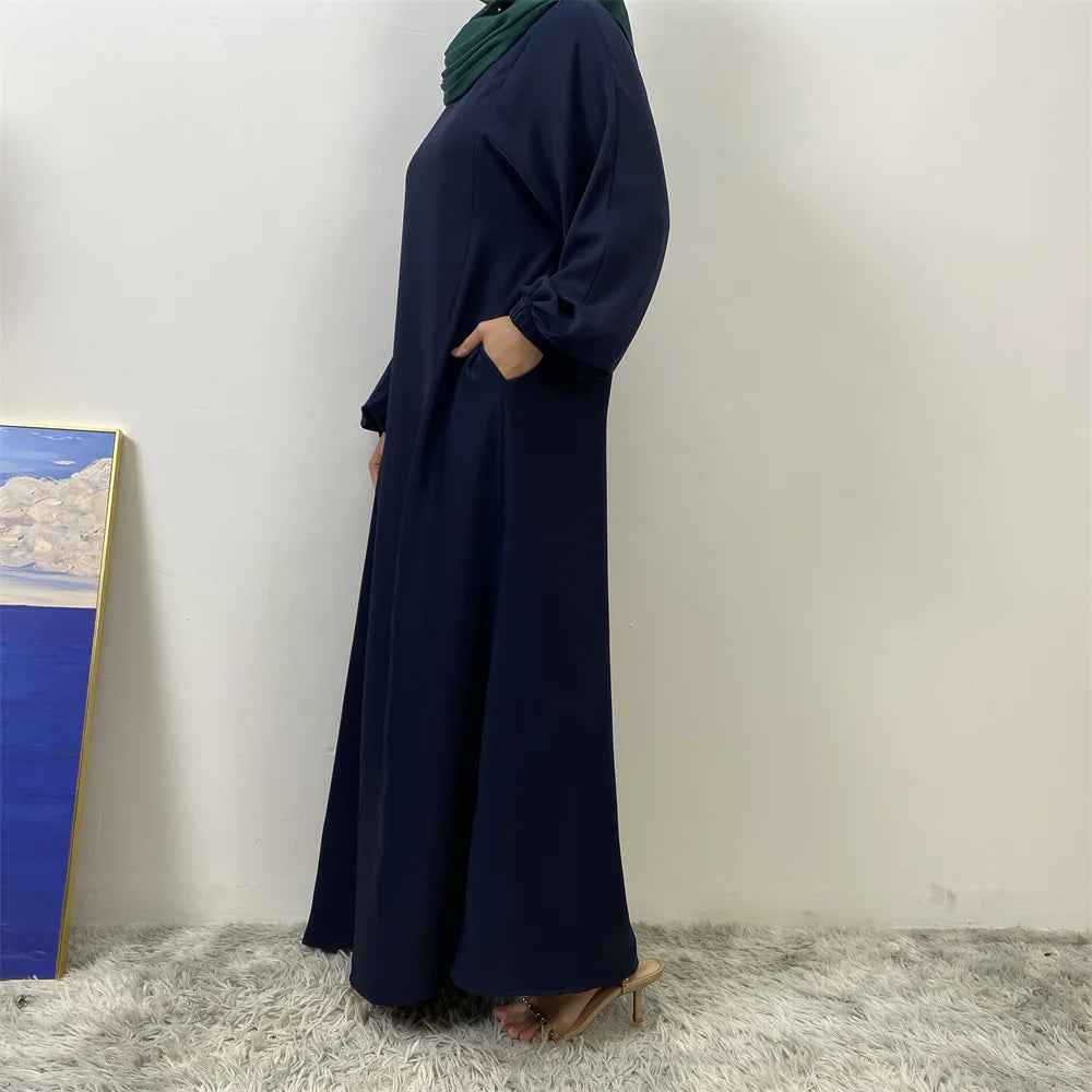 Meilleur chaud musulman 2 fermetures éclair sur le devant allaitement dubaï Abaya vacances femmes robes de jour pour Eid Uae Ramadan vêtements caftan noir