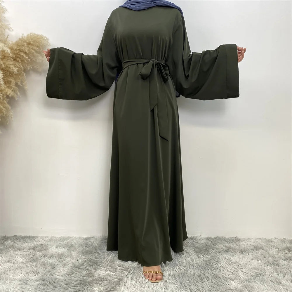 Abaya-Robe longue en dentelle pour femmes musulmanes, mode arabe, couleur Internet, Dubaï, Moyen-Orient, nouvelle collection