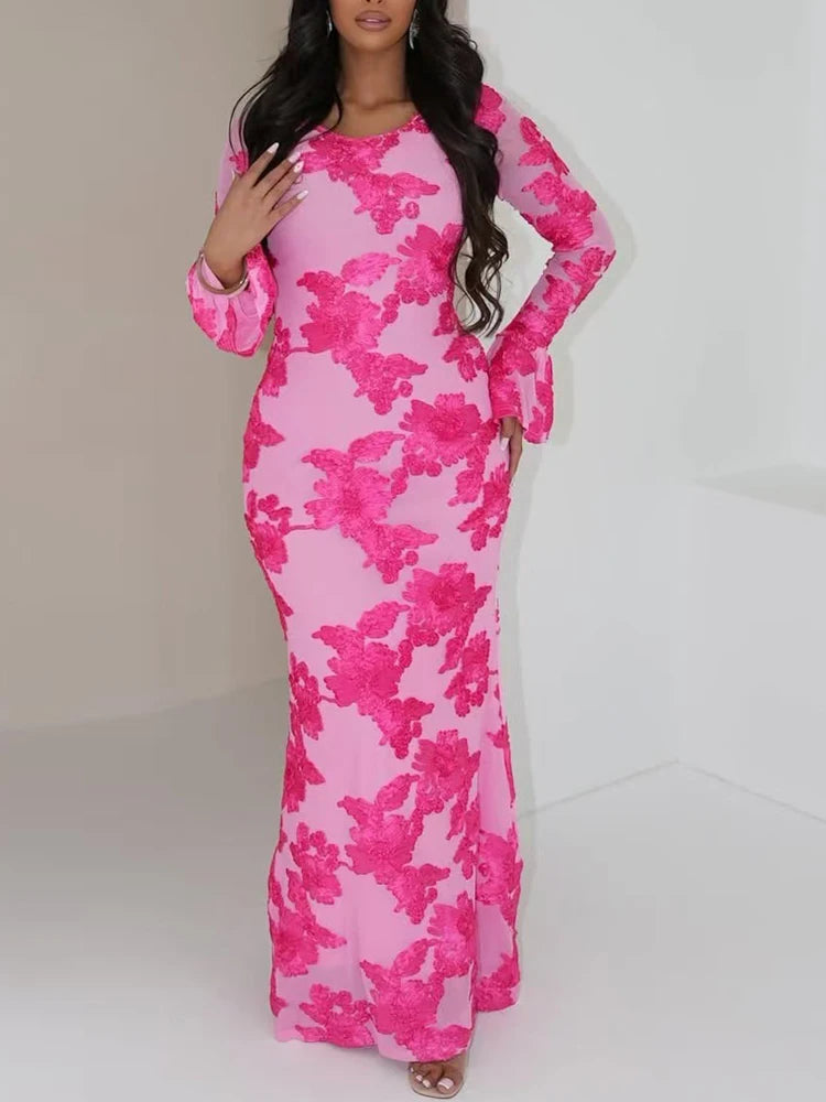 Robe de luxe maille