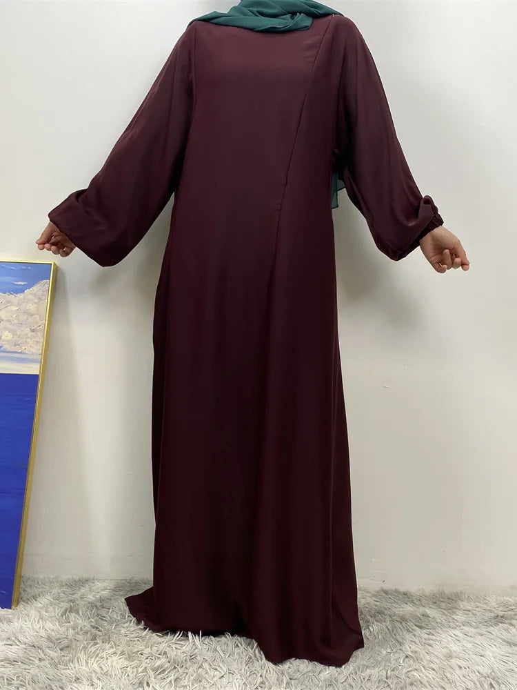 Meilleur chaud musulman 2 fermetures éclair sur le devant allaitement dubaï Abaya vacances femmes robes de jour pour Eid Uae Ramadan vêtements caftan noir