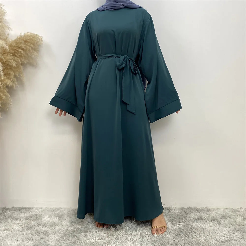 Abaya-Robe longue en dentelle pour femmes musulmanes, mode arabe, couleur Internet, Dubaï, Moyen-Orient, nouvelle collection