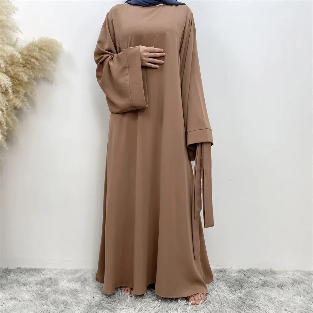 Abaya-Robe longue en dentelle pour femmes musulmanes, mode arabe, couleur Internet, Dubaï, Moyen-Orient, nouvelle collection