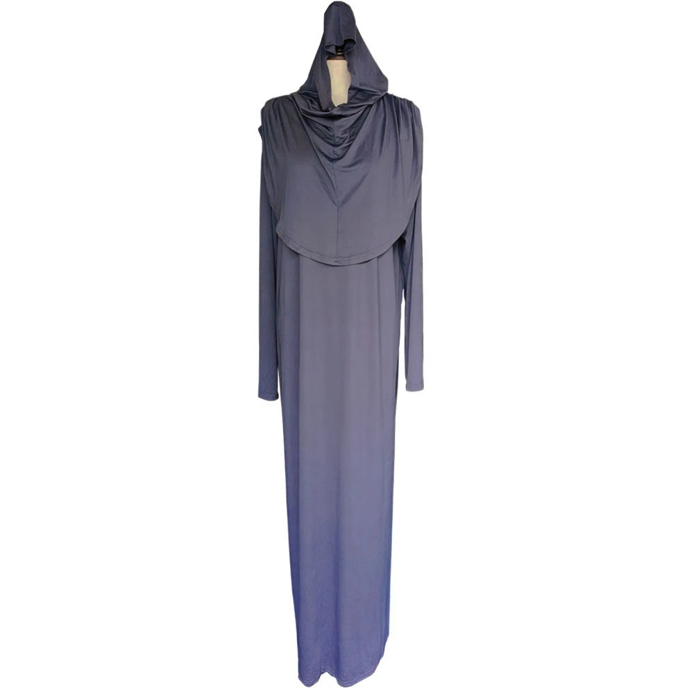Vêtement de prière pour femmes Ramadan musulman Abaya caftan femmes Jilbab avec Hijab Abayat Islam Robe modeste Robe vêtements arabes islamiques