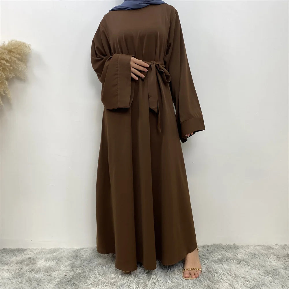 Abaya-Robe longue en dentelle pour femmes musulmanes, mode arabe, couleur Internet, Dubaï, Moyen-Orient, nouvelle collection