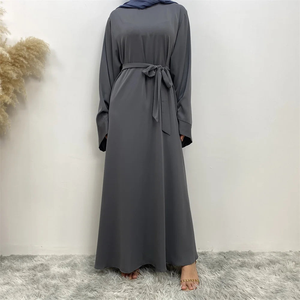 Abaya-Robe longue en dentelle pour femmes musulmanes, mode arabe, couleur Internet, Dubaï, Moyen-Orient, nouvelle collection