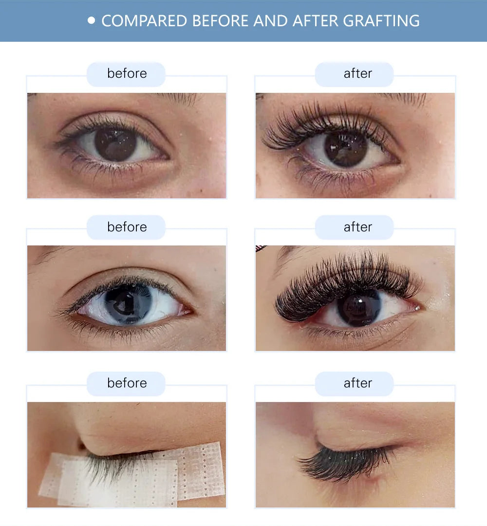 NAGARAKU-Extension de cils en vison synthétique classique, mélange naturel de qualité supérieure, fournitures de maquillage individuel, 16 rangées par étui, 7 ~ 25mm