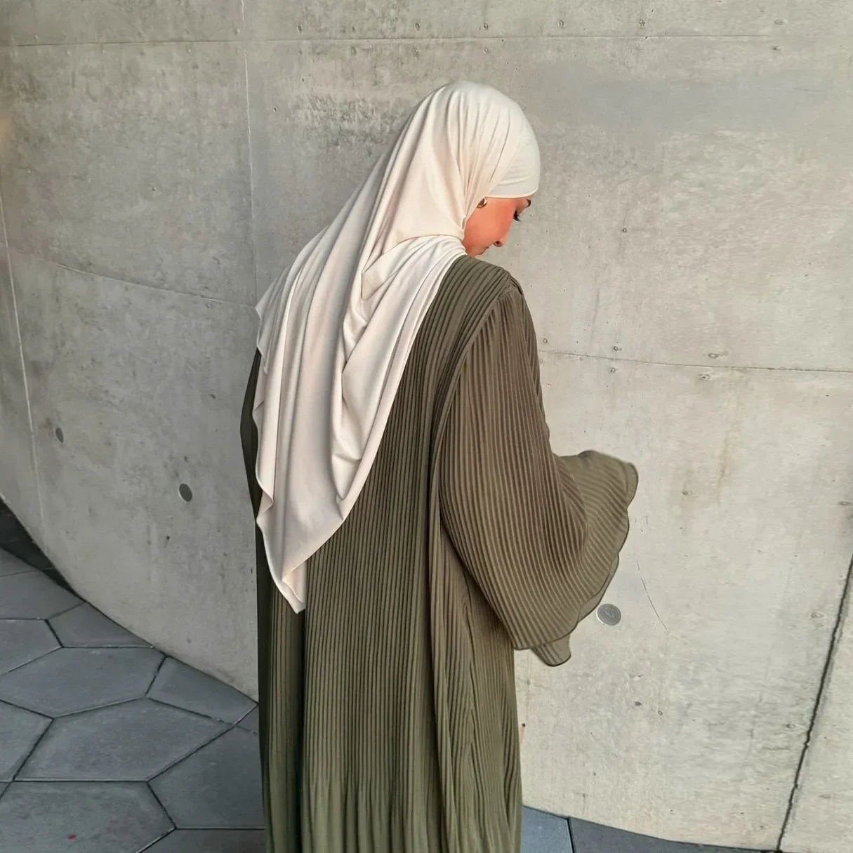 Robe musulmane Eid pour femmes, manches évasées plissées, Jalabiya, caftan, Islam, arabe, longue robe éducative, Ramadan, Maroc, Dubaï, Abayas, 2024