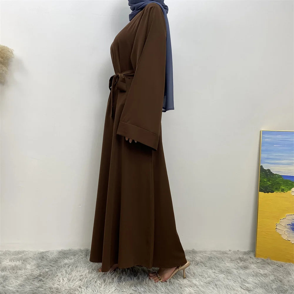 Abaya-Robe longue en dentelle pour femmes musulmanes, mode arabe, couleur Internet, Dubaï, Moyen-Orient, nouvelle collection