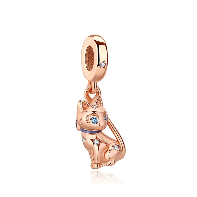 Original 925 en argent Sterling breloque perle arbre généalogique maman pendentif chaîne de sécurité breloques or Rose ajustement marque Bracelets bijoux à bricoler soi-même