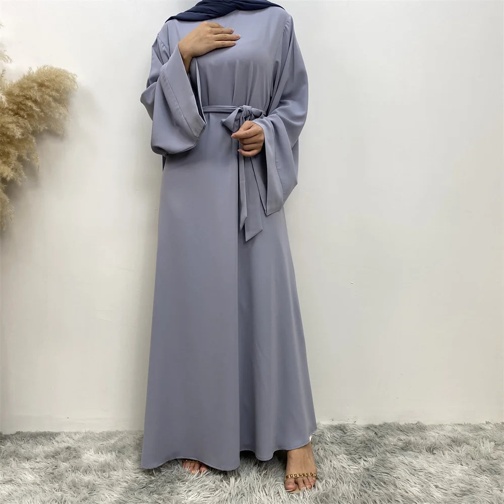 Abaya-Robe longue en dentelle pour femmes musulmanes, mode arabe, couleur Internet, Dubaï, Moyen-Orient, nouvelle collection