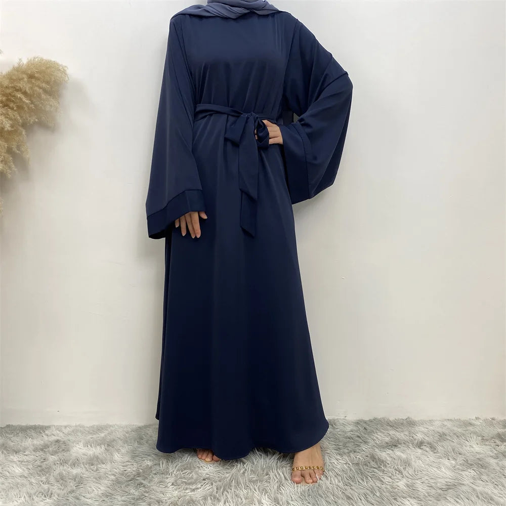 Abaya-Robe longue en dentelle pour femmes musulmanes, mode arabe, couleur Internet, Dubaï, Moyen-Orient, nouvelle collection