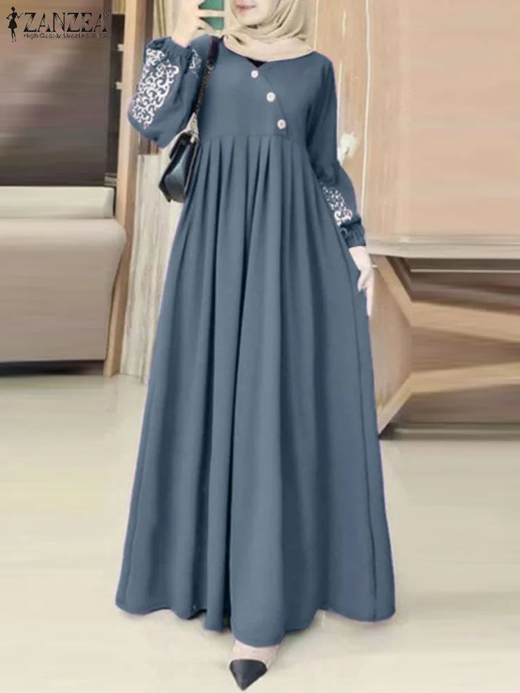 Robe femme à manches longues