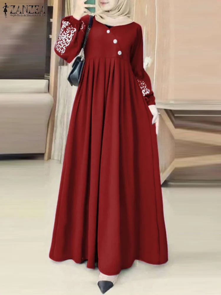 Robe femme à manches longues