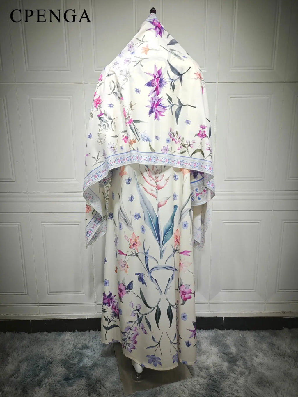 Cardigan à fleurs