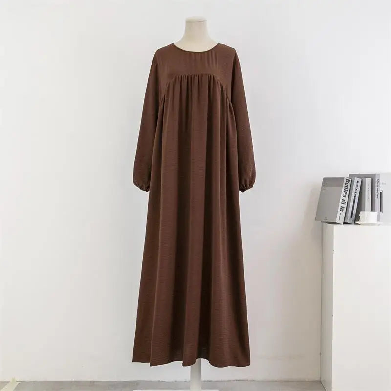 Femme robe ample