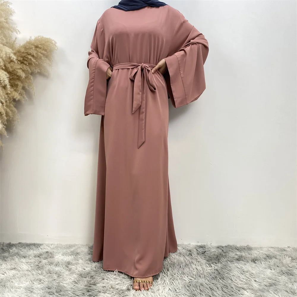 Abaya-Robe longue en dentelle pour femmes musulmanes, mode arabe, couleur Internet, Dubaï, Moyen-Orient, nouvelle collection