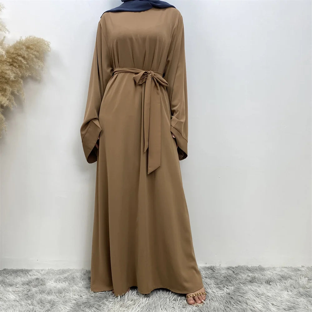 Abaya-Robe longue en dentelle pour femmes musulmanes, mode arabe, couleur Internet, Dubaï, Moyen-Orient, nouvelle collection