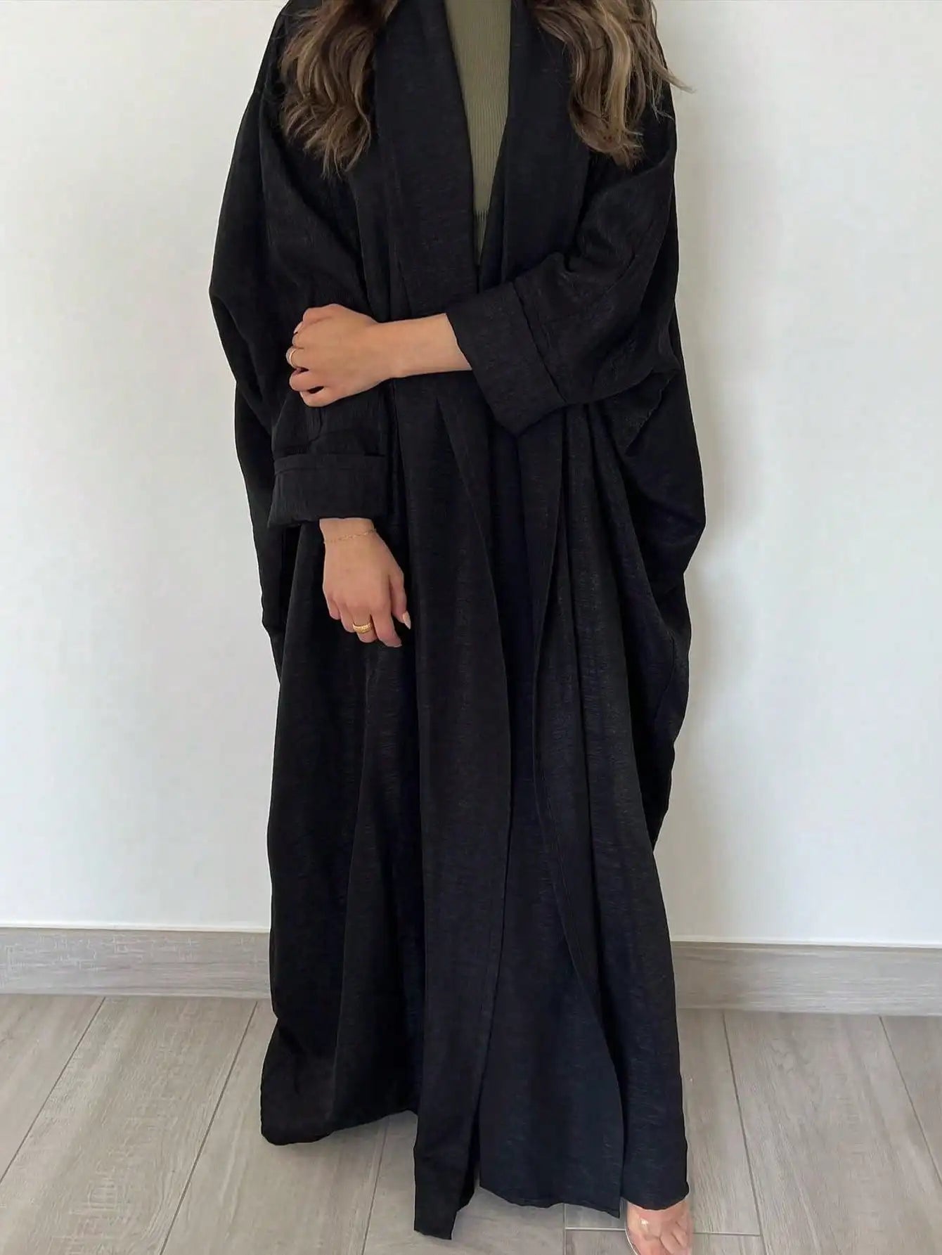 Abaya ample à manches longues pour femmes