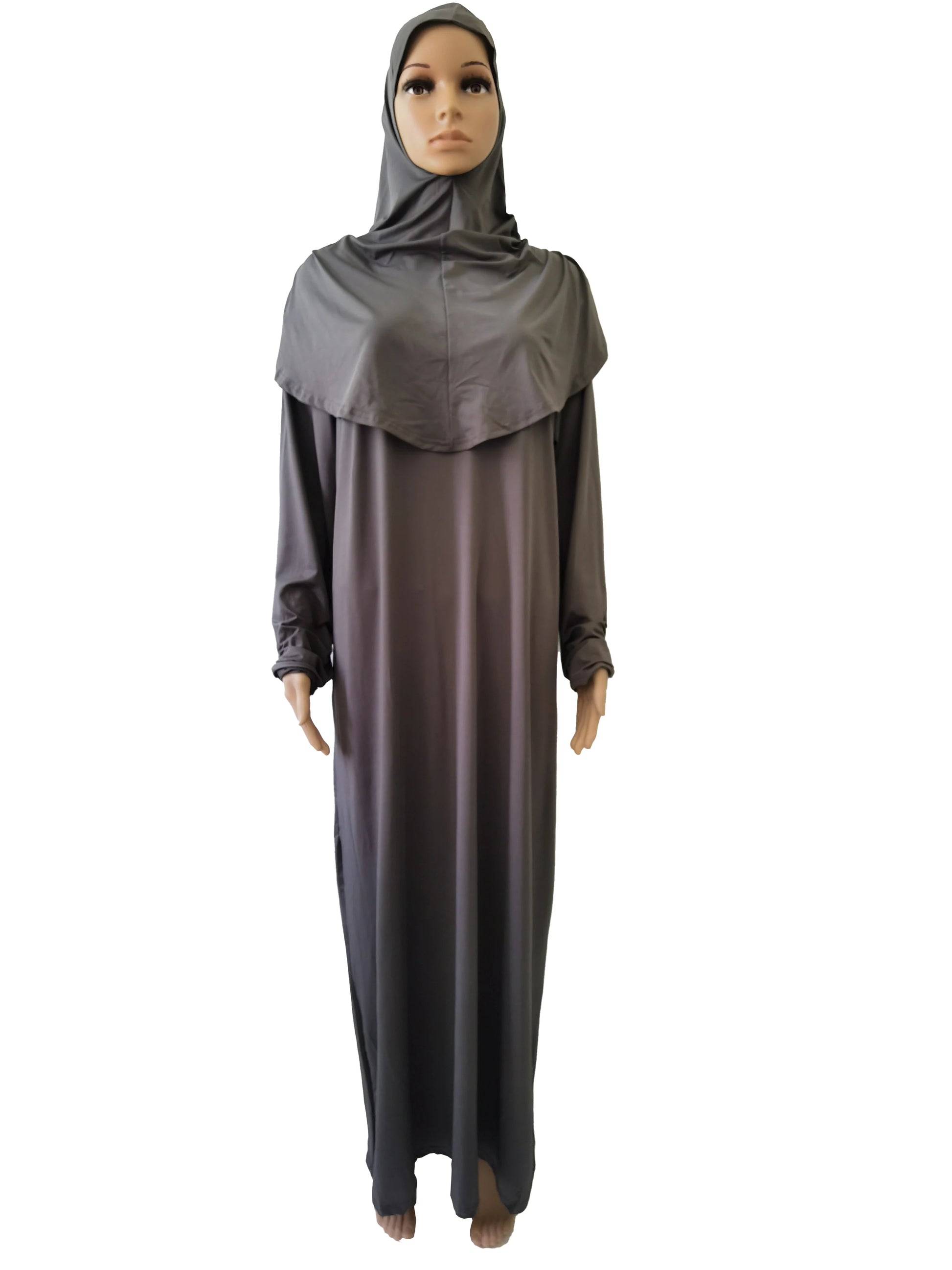 Vêtement de prière pour femmes Ramadan musulman Abaya caftan femmes Jilbab avec Hijab Abayat Islam Robe modeste Robe vêtements arabes islamiques